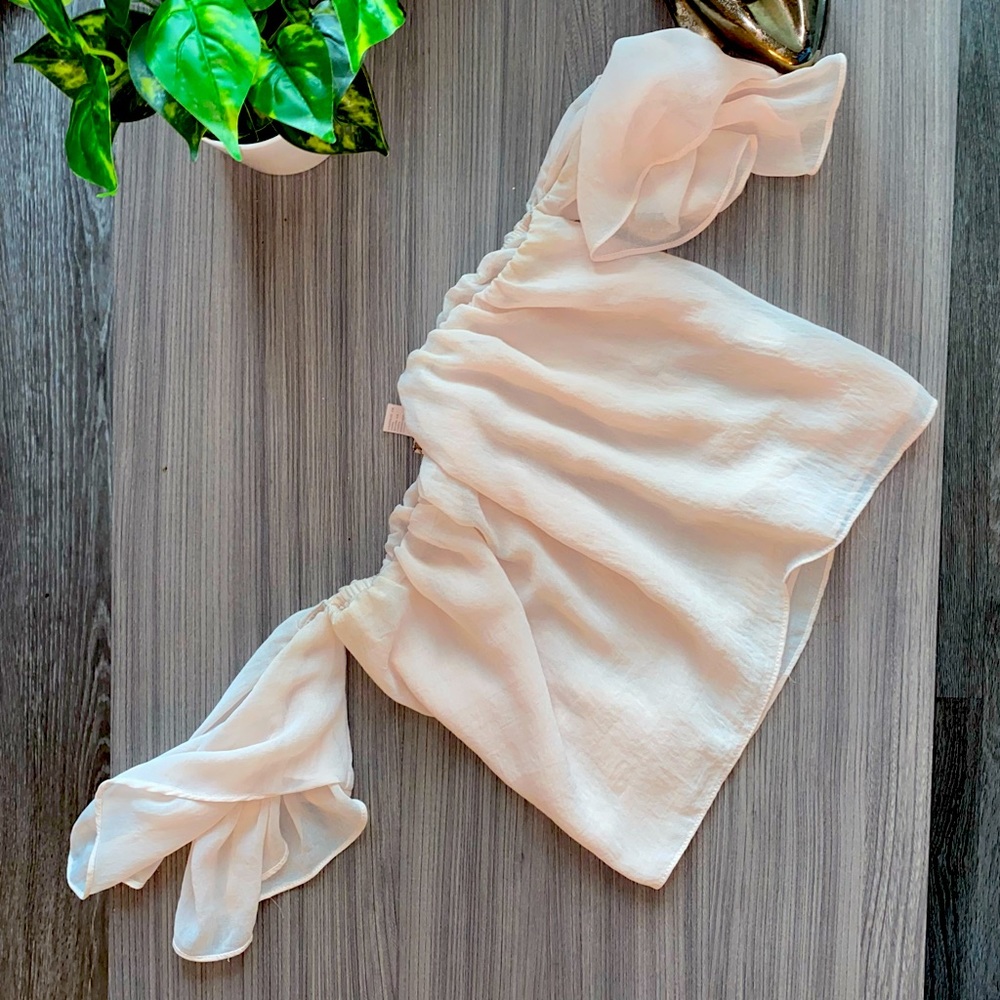 Pretty Pink Dressy Top- Forever 21 size M